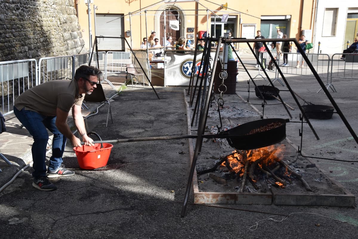 Preparazione delle caldarroste
