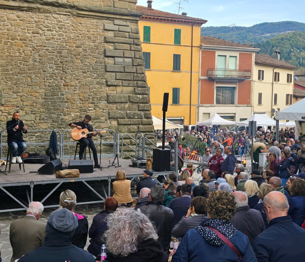 Concerto dal vivo alla Sagra dei Marroni