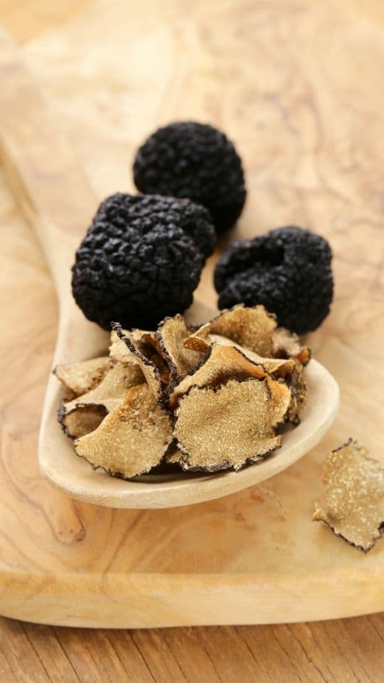 Piatto gourmet al tartufo